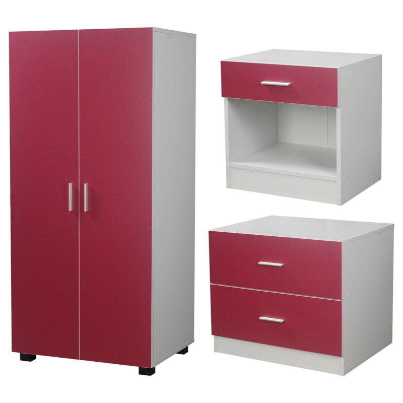 Isabelle & Max 3-tlg. Schlafzimmermöbel-Set Dwight | Wayfair.de